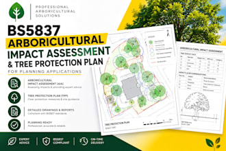 prepare bs5837 arboricultural impact assessment and tree protection plan
