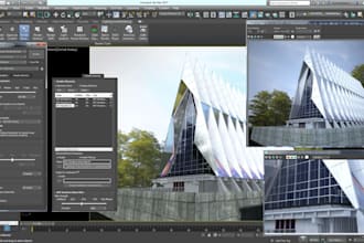 create detailed 3d architectural models and renderings in sketchup and rhino