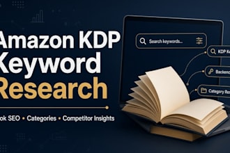 do amazon KDP keyword research and book SEO