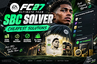 solve your ea fc 27 sbc with the cheapest solution