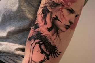 design professional tattoo and tattoo design