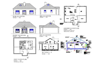 create building plans, interior floor plans, cad drawings and blueprints