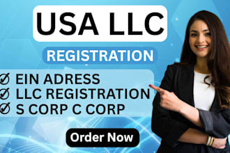 do llc registration usa llc c corp s corp wyoming llc delaware llc ein itin