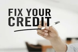 be your credit repair expert for disputes, inquiries, charge offs, late payment