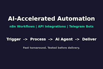 build a custom n8n automation workflow