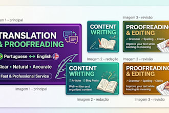 proofread and translate your texts