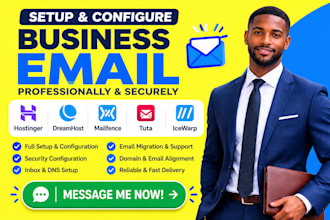 setup fix configure hostinger dreamhost mailfence tuta icewarp