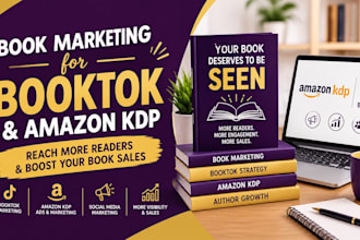 do booktok promotion amazon kdp ads booktok author SMM book marketing book sales