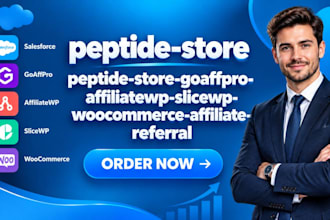 build peptide store goaffpro affiliatewp slicewp woocommerce affiliate referral