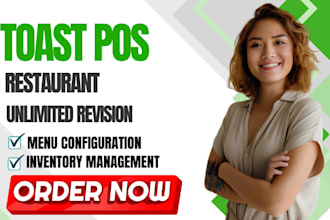 setup toast pos clover pos square pos menu inventory and online ordering website