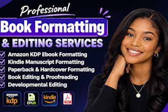 do amazon kdp ebook formatting, manuscript formatting developmental book editor