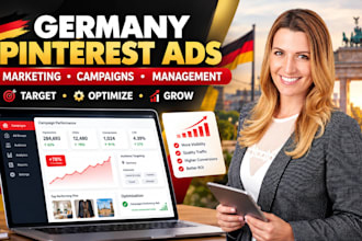 be your germany pinterest ads manager for marketing and campaign management