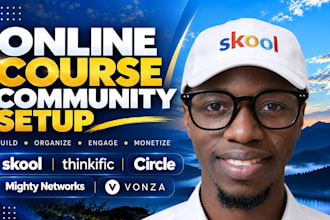 skool community setup skool course creation skool community manager skool course