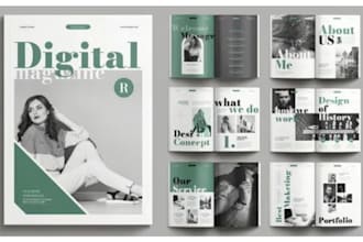 design digital magazine indesign product catalog fashion lookbook flipbook