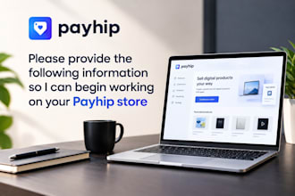 set up and customize your payhip store for digital products