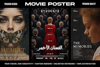 a professional movie poster