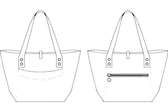 do 3d nft bag, 3d backpack, handbag, tote bag, bag pattern with tech pack