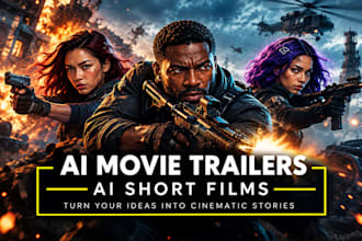do ai movie trailer, ai movie, ai movie, ai short film, movie trailer