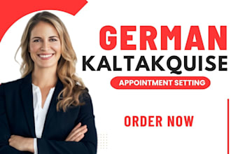 german b2b kaltakquise terminvereinbarung appointment setting cold calling