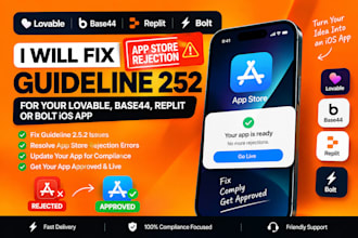audit fix lovable base44 replit bolt new v0 capacitor ios app store rejection