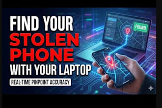 do trace on lost gadget or asset and locate the gps live