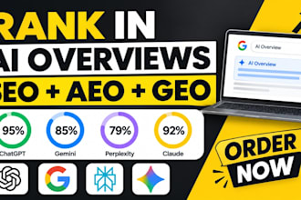 grow ai search visibility to rank in chatgpt gemini claude GEO aeo SEO