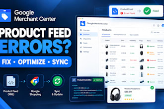 fix and optimize product feed for google merchant center fix product feed issues