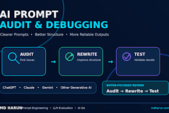 audit, debug, and improve your ai prompt