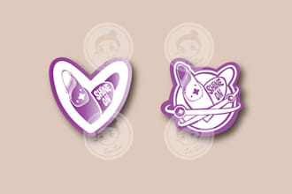 draw logo and graphic design