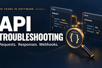 troubleshoot rest API errors and webhook integration issues