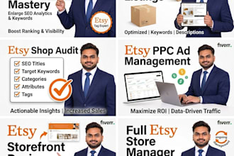 manage your etsy shop and handle daily ecommerce operations