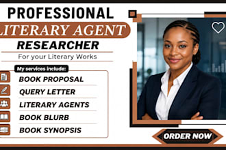 write query packages and find literary agents for fiction and nonfiction