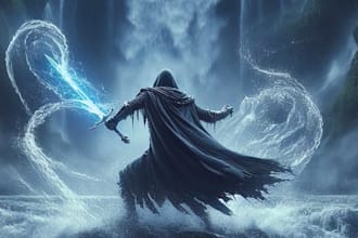 design unique fantasy book cover