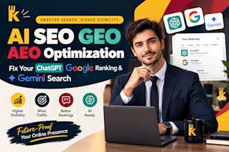 do ai SEO GEO aeo optimization fix your chatgpt google ranking genmini search