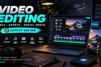 professionally edit instagram reels and youtube shorts