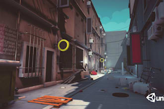 design 3d unity game environment, terrain design, level design, rpg maker, godot