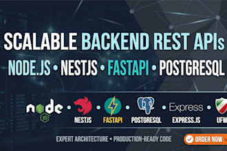 create restful apis with nestjs and postgresql