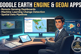build geoai pipelines and interactive google earth engine apps