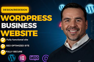 financial wealth consultation coach business website, design redesign wordpress