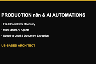 architect and audit your n8n and ai automation workflows