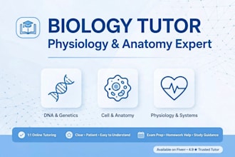 be your biology tutor and explain physiology anatomy concepts