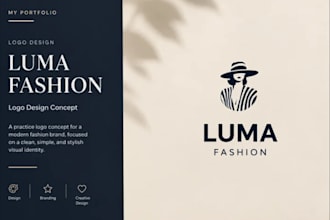 design modern minimalist logo in canva