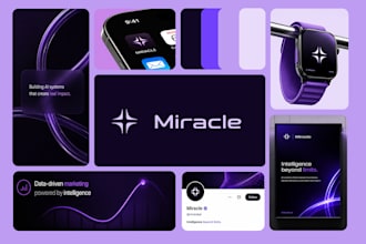 design a professional brand identity and visual identity