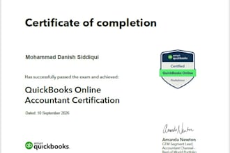 do your quickbooks bookkeeping and reconciliation, acca and qbo proadvisor