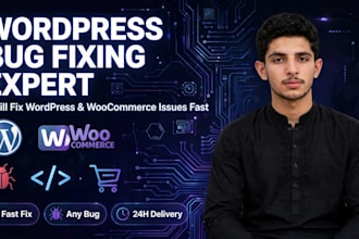 fix wordpress website errors and bugs
