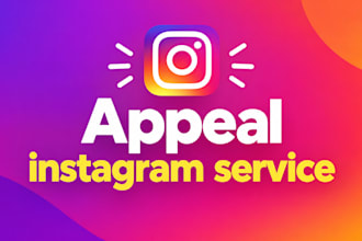 help you appeal for instagram account issues