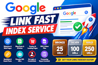 get your links indexed on google fast