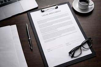 format documents, affidavits, and official letters professionally
