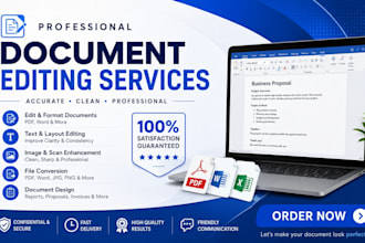 do professional document editing services