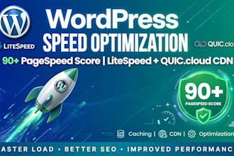 speed up wordpress website with litespeed cache and boost pagespeed to 90